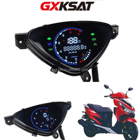 Spidometer Digital GXKSAT untuk Motor MIO 100/MIO SPORTY - Kecepatan Maksimum 120KM/jam Konstruksi Plastik & Logam