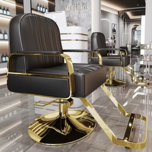 Chaise de barbier multifonction en cuir de haute qualité pour salons de beauté, vente chaude, chaise de massage en cuir PU et synthétique - Product Image 1