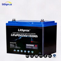 Batterie LiFePO4 prismatique 24V 150Ah pour manutention, remplacement de batteries au plomb, économie d'énergie pour pickeurs de commandes CE MSDS IP67 FCC
