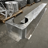 Boîtier en aluminium YISHANG OEM 5052, découpe laser, fabrication par pliage, épaisseur 3-10 mm