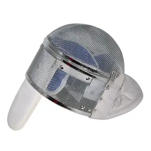 Masker Pagar 350N 700N 1600N Epee Helm Gigi Pria Wanita Anak-anak Penutup Wajah Pagar Perlengkapan Olahraga Pria Wanita