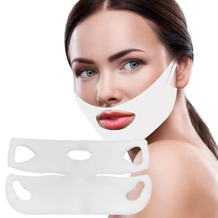 New Product 2022 Hydrogel Chin Remove Face Slimming Double Strap V Line Face Mask