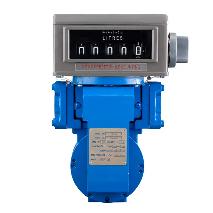2'' Size SM Series High Measuring Accuracy Positive Displacement Fuel Flow Meter