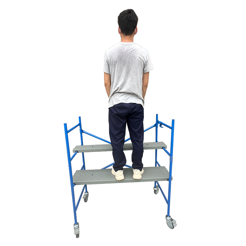 Mini Multipurpose Folding Mobile Scaffold Platform - ALUMINUM CUBE