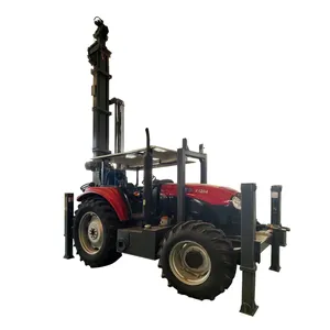 Neue Produktion Wasser brunnen bohren Traktor Maschine Traktor Typ Wasser brunnen Bohr gerät Preis tiefe m