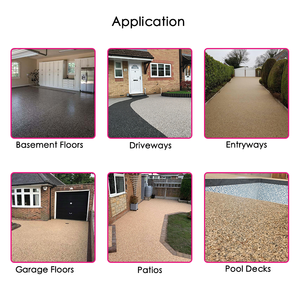 Vuba nhựa ràng buộc bề mặt tự san lấp mặt bằng nhựa <span class=keywords><strong>epoxy</strong></span> sàn sàn sỏi nhựa đá cho sàn bê tông sử dụng ngoài trời - Product Image 6