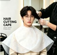 Cape de coupe de cheveux jetable non tissée de haute qualité, tablier de protection jetable pour salon de coiffure