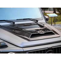 Nouveau capot en fibre de carbone sèche B800 pour Mercedes Classe G W465 G63 2025 – Kit carrosserie G Wagon G500 G550 G63 – Accessoires auto W465