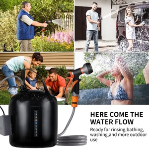 Advance Summer 5 gallons <span class=keywords><strong>douche</strong></span> <span class=keywords><strong>solaire</strong></span> portable 20L Camping sac de <span class=keywords><strong>douche</strong></span> pour voyage pour la randonnée et les aventures en plein air - Product Image 5