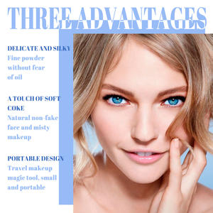 Marque privée Maquillage du visage Poudre libre 3 couleurs Contrôle de l'huile mate Réglage du visage Poudre libre Poudre de réglage - Product Image 6