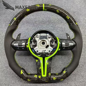 Volante de carreras LED de fibra de carbono azul personalizado para BMWs G20 G22 G30 G05 G06 G82 G81 G87 G80 X5 X6 M3 M4 <span class=keywords><strong>330</strong></span> 5 Series - Product Image 3