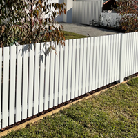 Clôture en aluminium à piquets verticaux haute durabilité pour les installations commerciales avec normes de fabrication certifiées