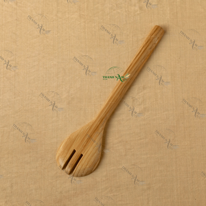 ชุดผสมสลัดไม้ไผ่ชุดเครื่องใช้ในการเสิร์ฟพร้อมสลัดไม้ไผ่ - Product Image 4