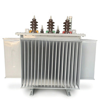 Transformateur de distribution d'énergie S13-M-160/10-0.4KV immergé dans l'huile, transformateur triphasé 220V