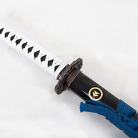 Réplica de Katana de Jin Sakai de Ghost of Tsushima, Escala 1:1, Espada de Cosplay sin Afilar