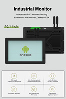 Monitor de Pantalla Táctil Android de Pared de Alta Gama con Tamaño Personalizado de 10/13/15/21/24/32 Pulgadas, Panel PC Industrial Todo en Uno