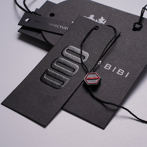 Etiquetas de Ropa Personalizadas de Lujo con Logotipo, Etiquetas Verdes para Ropa, Etiquetas Colgantes de Papel Especial para Camisetas, Chaquetas, Negocios, Reciclables - Product Image 2