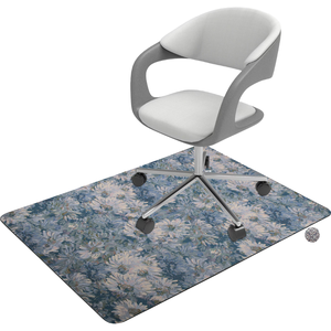 Modern PVC <strong>Chair</strong> Mat Cushioned Plastic and PET rectangle for Home Kitchen Bathroom Patio Outdoor Use <strong>Carpet</strong> <strong>Protector</strong> - Product Image 5