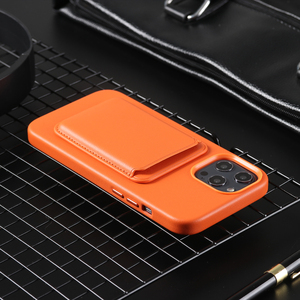 Custodia per cellulare in pelle originale ricarica Wireless magnetica per <span class=keywords><strong>Apple</strong></span> <span class=keywords><strong>Iphone</strong></span> 13 12 <span class=keywords><strong>11</strong></span> Pro Max custodia in vera pelle Premium - Product Image 3