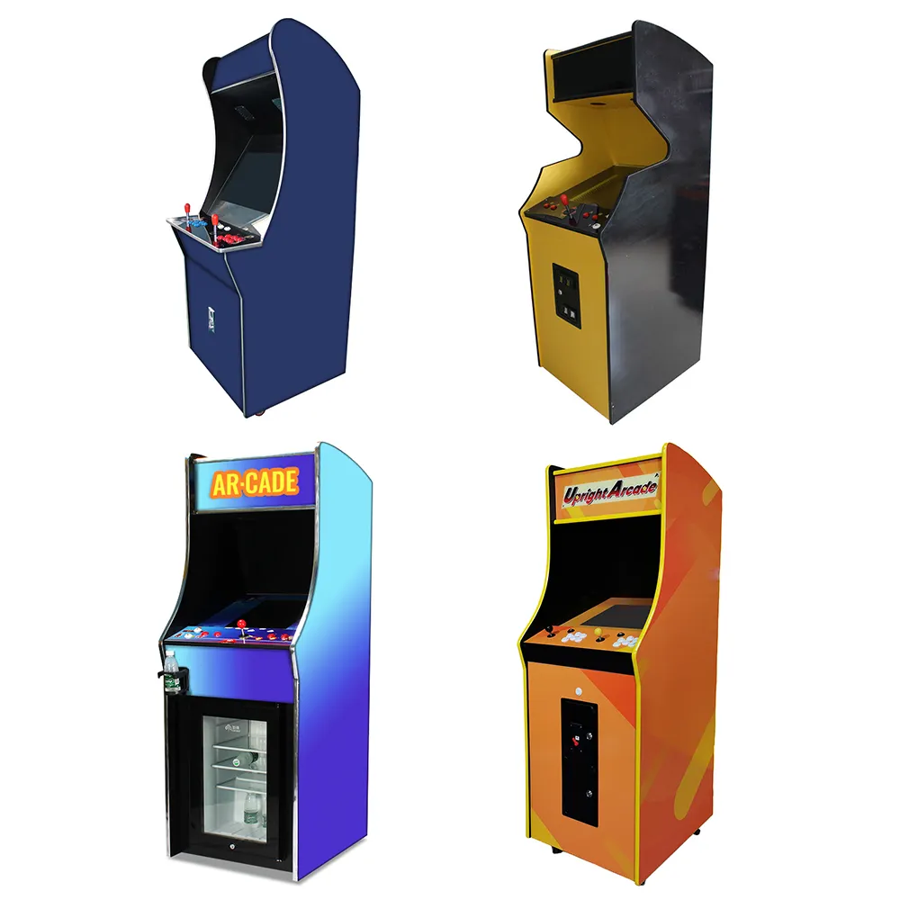 Münz betriebenes Video Klassische Retro-Arcade-Spiele Stand Up Arcade-Schrank Joystick Board aufrecht Arcade-Spiel automat
