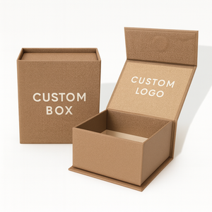 Luxury high-end custom logo Valentine's Day clothes magnetic packaging box, recyclable cardboard, customizable box - Product Image 1