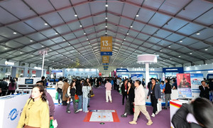Tente de réception pour événements, mariages et expositions en PVC blanc 10x30m 20x30ft, pour 300 à 500 personnes, tente extérieure en aluminium - Product Image 6