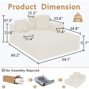 Meilleurs sites de vente en gros : Meubles de maison, canapé chaise longue, emballage pour vente par correspondance style ferme, usine ODM du Guangdong - Product Image 4