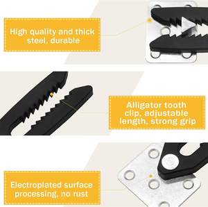 Yoyow อุปกรณ์สำหรับโซฟาแบบแบ่งเป็นส่วนๆล็อกบานพับบานพับโซฟาทำจากโลหะ - Product Image 3