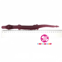 Long bâton de pouding en forme de crocodile à saveur de fruit halal, bonbons aigres, gelée gommeuse pour enfants