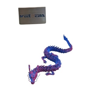 Stock en gros à prix réduit Jouets volants en acier inoxydable Dragon usinés CNC de 30cm à 120cm Meetcera MC-3D02-241017 - Product Image 1