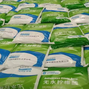 Alta qualidade orgânica limão estrela marca ácido cítrico grau alimentar anidro/monohidrato para aditivo alimentar - Product Image 4