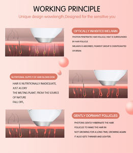 Épilateur Maison 808nm Doré Indolore Pour Spa Petit Esthétique MEILLEURE Efficacité Épilation Définitive Visage Corps - Product Image 6