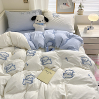 Nouveau design ensemble de draps de lit en coton couette ensemble de literie collections linge de lit enfant Design 100% coton drap-housse