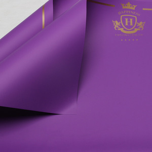 กระดาษห่อดอกไม้สไตล์เกาหลีแบบครีโอ คิวีน ฟิล์มพลาสติกกันน้ำ OPP สำหรับห่อช่อดอกไม้ ให้ความรู้สึกหรูหรา เหมาะสำหรับร้านดอกไม้ DIY - Product Image 4