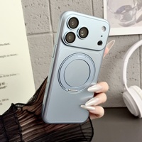 Étui magnétique rotatif à 360 degrés pour iPhone 18 Pro, ultra-fin, couleur originale, coque rigide en PC, couverture intégrale