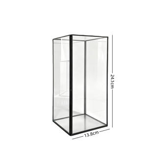 Portavelas Cuadrado de Cristal al por Mayor para San Valentín, <span class=keywords><strong>Figuras</strong></span> de Acción, Marco Metálico, Impermeable - Product Image 4