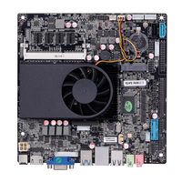 Carte mère Mini-ITX ELSKY 2026 économique, chipset QM6600 HM70, 988 broches, compatible processeurs de 2e et 3e génération pour ordinateurs portables, 2*COM/6*COM