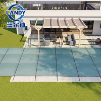 Landy PP-Material Schwimmbad-Sicherheitsabdeckung UV-Blockierend Wasserdicht ASTM-Zertifiziert Sicherheits-Poolabdeckungen für Aufstellpools