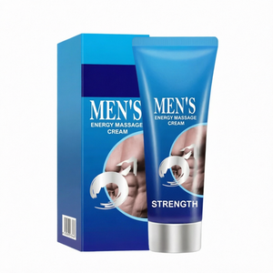 Crème de massage énergisante pour hommes, crème de soin corporel 50ml 60ml, huile de soin des parties intimes - Product Image 1