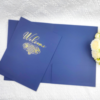 Carpeta de Presentación de Documentos A4, 9x12, Reciclada, Resistente, con Logotipo Personalizado de la Empresa, 2 Bolsillos, para Tarjetas de Visita