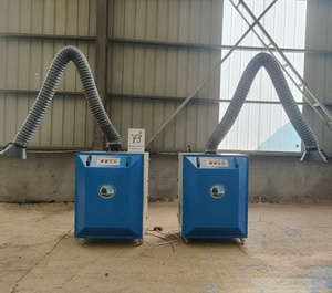 Estrattore di fumi per saldatura a due bracci di aspirazione per depolveratore automatico pulito - Product Image 3