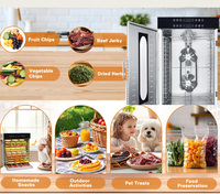 Déshydrateur Commercial Double à 32 Plateaux pour Fruits et Légumes, Haute Efficacité, Grande Capacité, pour la Transformation Alimentaire