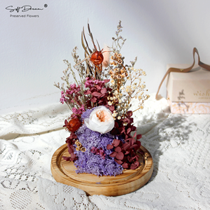 Nouvelles idées de produits 2024 <span class=keywords><strong>Cadeau</strong></span> de la Saint-Valentin PRÉSERVÉ coffrets cadeaux de fleurs de roses séchées pour <span class=keywords><strong>cadeau</strong></span> - Product Image 2