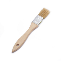 Pinceaux à peinture personnalisés avec logo, pinceaux professionnels à manche en bois, ensemble de pinceaux à peinture avec virole en acier inoxydable