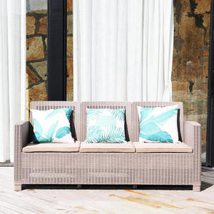 Juego <span class=keywords><strong>de</strong></span> Muebles <span class=keywords><strong>de</strong></span> Patio Económico <span class=keywords><strong>de</strong></span> 5 Plazas, Sofá Moderno para Jardín Exterior - Product Image 2