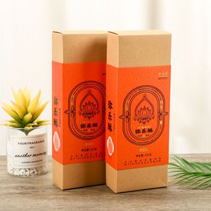 Caja de embalaje de cuero hecha a medida con tapa superior e inferior para aperitivos, repostería y regalos, con impresión de logotipo y tamaño personalizable. - Product Image 1