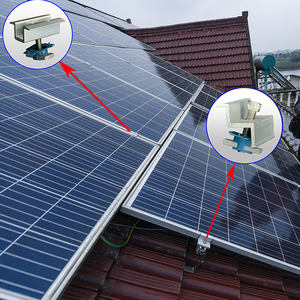 Componenti di montaggio in alluminio PV in metallo Kit tetto con telaio zavorra per sistemi di montaggio solare alla rinfusa - Product Image 5