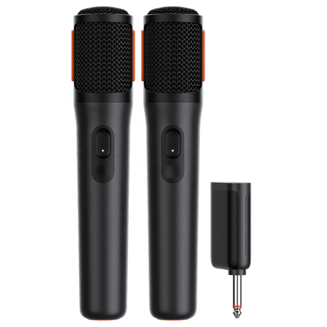 Partybox Wireless Handheld UHF Microphone for Entertain Rechargeable Portable Microphone System for Parties  Clear Sound Quality