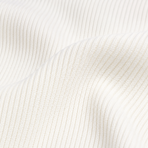 Polo en coton tricoté à manches courtes pour homme avec logo personnalisé, respirant, décontracté, couleur unie, blanc - Product Image 3