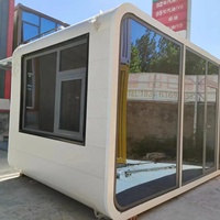 Petit hangar de luxe de 40 pieds flatpack mobile maison modulaire préfabriquée maisons en conteneurs préfabriquées